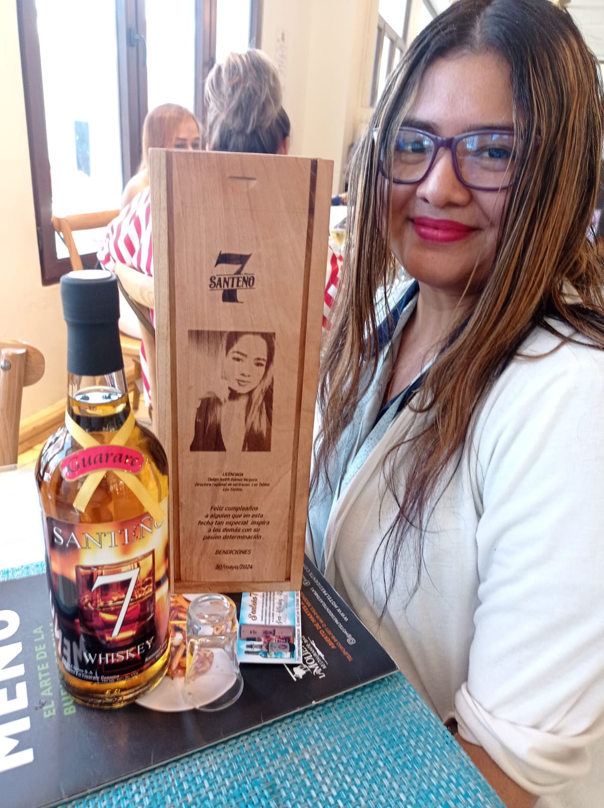 Santeño 7 - happy client